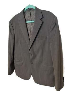 JOE Joseph Abboud Slim Fit Gray Sport Coat Blazer with brrr Triple Chill Effect